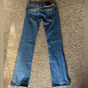 MissMe Low Rise Bootcut Jeans